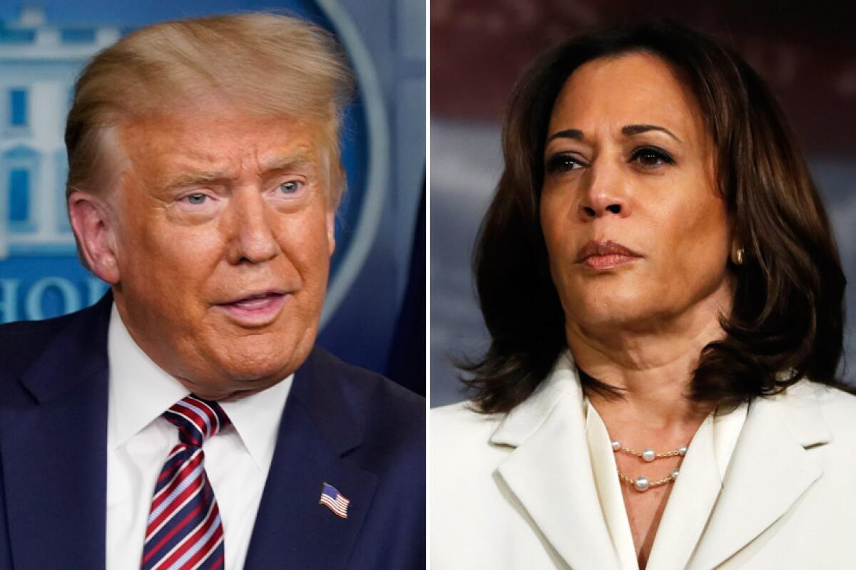 Trump Targets Harris with Insults as She Promotes Unity