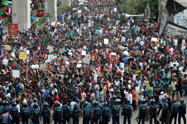 Two varying sets of demands from quota protesters