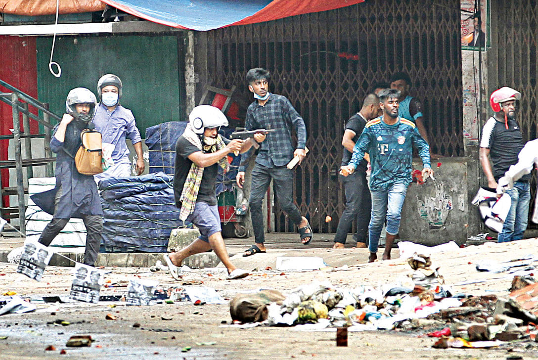 At least 93 dead as violence grips the country