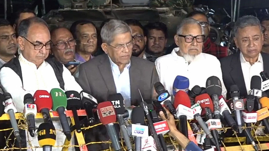 Mirza Fakhrul Talks About National Unity to Prevent Division